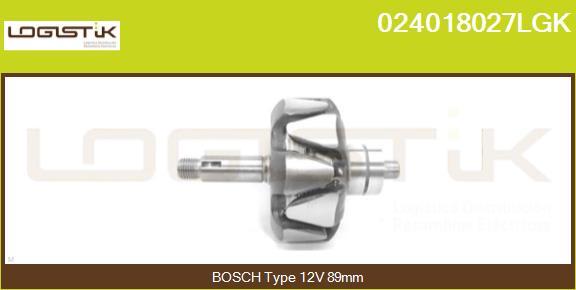 LGK 024018027LGK - Ротор, генератор autospares.lv