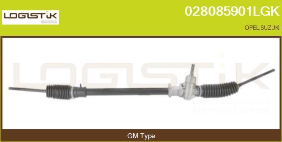 LGK 028085901LGK - Рулевой механизм, рейка autospares.lv