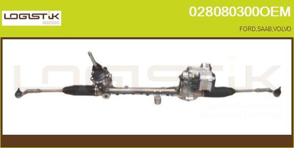 LGK 028080300OEM - Рулевой механизм, рейка autospares.lv