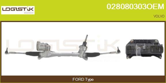 LGK 028080303OEM - Рулевой механизм, рейка autospares.lv