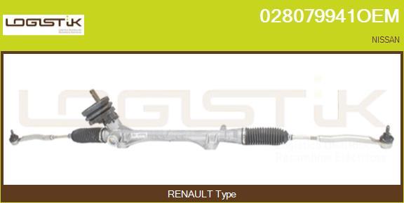 LGK 028079941OEM - Рулевой механизм, рейка autospares.lv