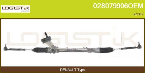 LGK 028079906OEM - Рулевой механизм, рейка autospares.lv