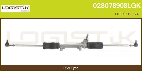 LGK 028078908LGK - Рулевой механизм, рейка autospares.lv