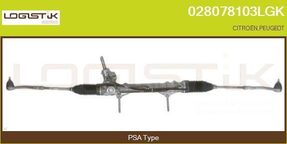 LGK 028078103LGK - Рулевой механизм, рейка autospares.lv