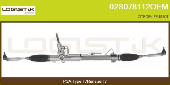 LGK 028078112OEM - Рулевой механизм, рейка autospares.lv