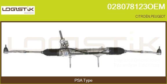 LGK 028078123OEM - Рулевой механизм, рейка autospares.lv