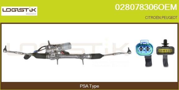 LGK 028078306OEM - Рулевой механизм, рейка autospares.lv