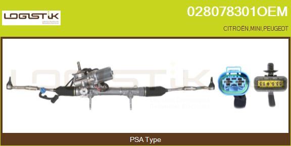 LGK 028078301OEM - Рулевой механизм, рейка autospares.lv