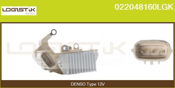 LGK 022048160LGK - Регулятор напряжения, генератор autospares.lv