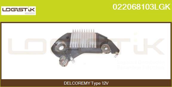 LGK 022068103LGK - Регулятор напряжения, генератор autospares.lv