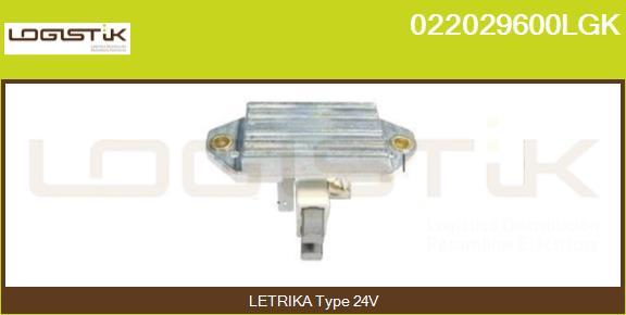 LGK 022029600LGK - Регулятор напряжения, генератор autospares.lv