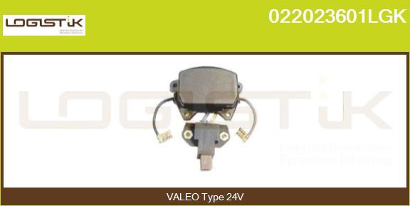 LGK 022023601LGK - Регулятор напряжения, генератор autospares.lv