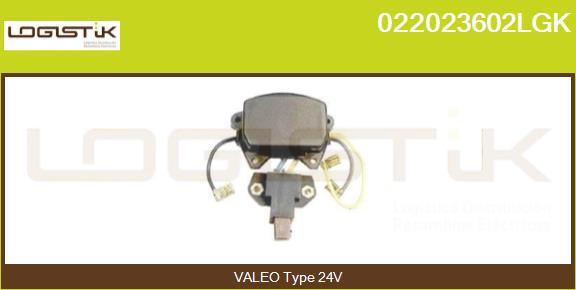 LGK 022023602LGK - Регулятор напряжения, генератор autospares.lv