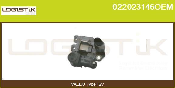 LGK 022023146OEM - Регулятор напряжения, генератор autospares.lv