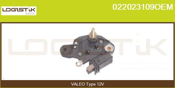 LGK 022023109OEM - Регулятор напряжения, генератор autospares.lv