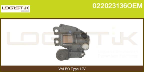 LGK 022023136OEM - Регулятор напряжения, генератор autospares.lv