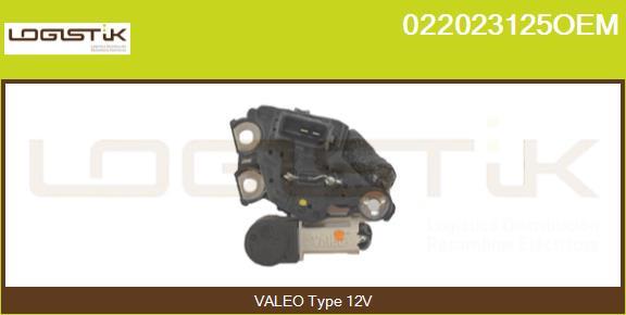 LGK 022023125OEM - Регулятор напряжения, генератор autospares.lv