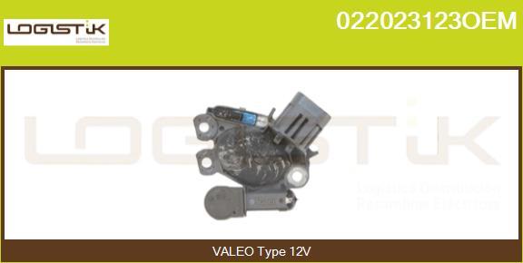 LGK 022023123OEM - Регулятор напряжения, генератор autospares.lv