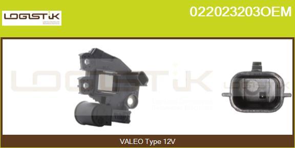 LGK 022023203OEM - Регулятор напряжения, генератор autospares.lv