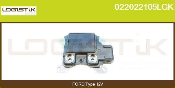 LGK 022022105LGK - Регулятор напряжения, генератор autospares.lv