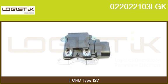 LGK 022022103LGK - Регулятор напряжения, генератор autospares.lv