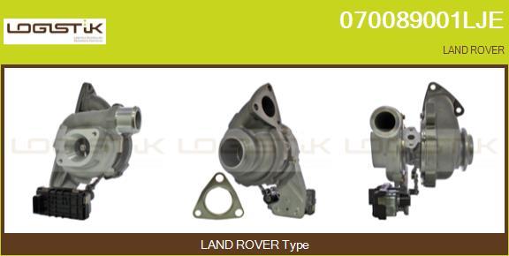 LGK 070089001LJE - Турбина, компрессор autospares.lv