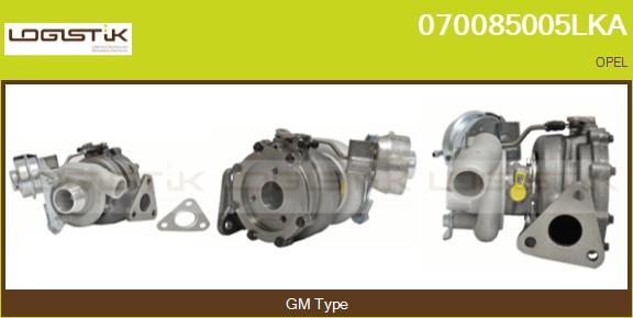 LGK 070085005LKA - Турбина, компрессор autospares.lv