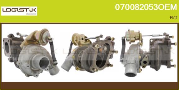 LGK 070082053OEM - Турбина, компрессор autospares.lv