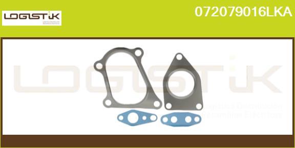 LGK 072079016LKA - Установочный комплект, турбокомпрессор autospares.lv