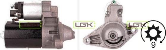 LGK 335955 - Стартер autospares.lv