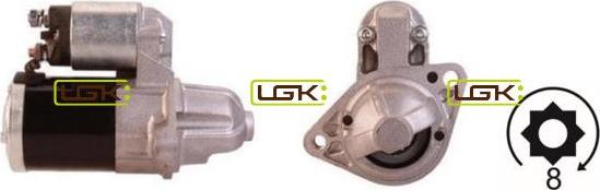 LGK 335904 - Стартер autospares.lv