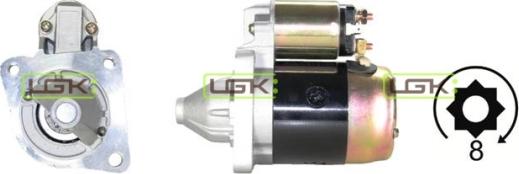 LGK 335490 - Стартер autospares.lv