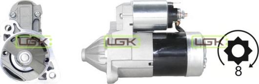 LGK 335631 - Стартер autospares.lv