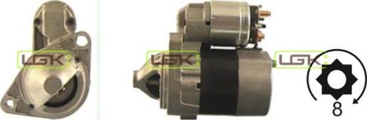 LGK 335866 - Стартер autospares.lv