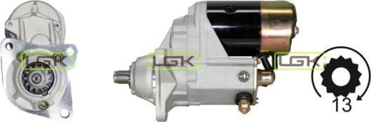 LGK 335862 - Стартер autospares.lv