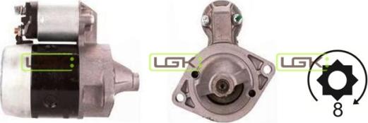 LGK 335230 - Стартер autospares.lv