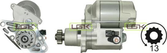 LGK 335750 - Стартер autospares.lv