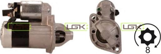 LGK 335775 - Стартер autospares.lv