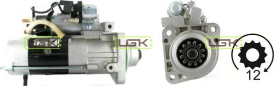 LGK 336497 - Стартер autospares.lv