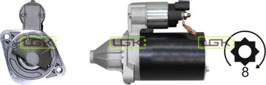 LGK 336091 - Стартер autospares.lv