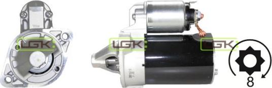 LGK 336035 - Стартер autospares.lv