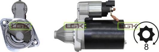 LGK 336029 - Стартер autospares.lv