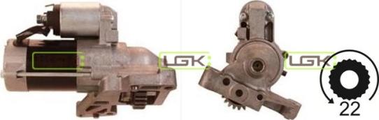 LGK 336028 - Стартер autospares.lv