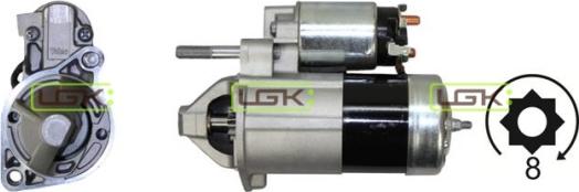 LGK 336027 - Стартер autospares.lv