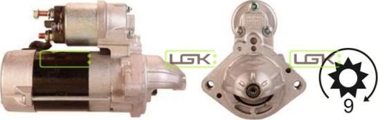 LGK 336074 - Стартер autospares.lv