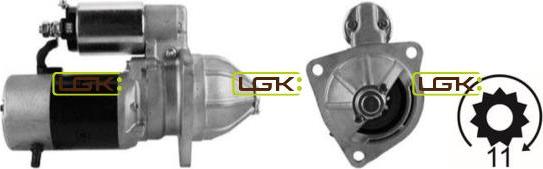 LGK 336123 - Стартер autospares.lv