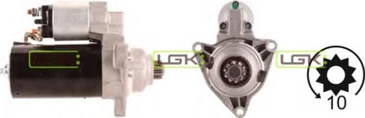 LGK 330953 - Стартер autospares.lv