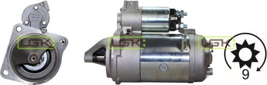 LGK 330441 - Стартер autospares.lv