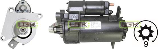 LGK 330469 - Стартер autospares.lv