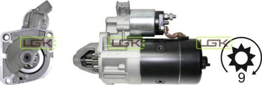 LGK 330503 - Стартер autospares.lv